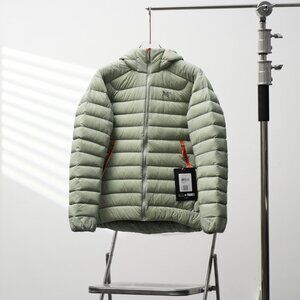 Arc‘teryx Cerium Green Ribs 1.0 Hooded Goose Down Jacket